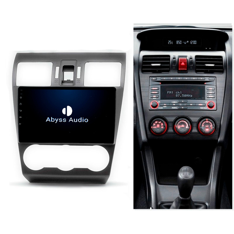 Android head unit Abyss Audio QXR-9354 for Subaru Forester / Impreza / XV 2011-2016