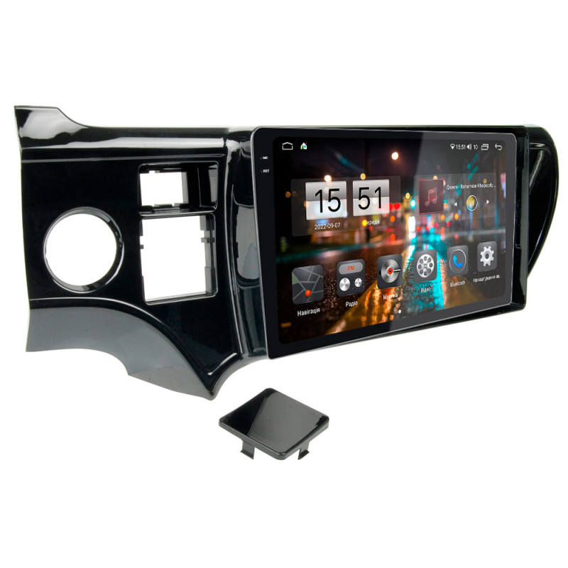 Android head unit Abyss Audio QXR-9366 for Toyota Prius C 2012-2014