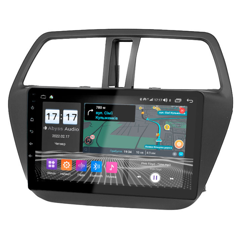 Android head unit Abyss Audio QX-9259 for Suzuki SX4 /S Cross 2014+