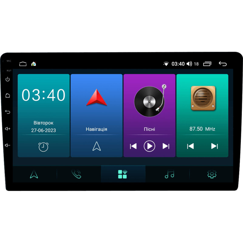 Magazynowa odtwarzacz CD/DVD Abyss Audio SP-9220 do Hyundai Santa Fe (2006–2012).