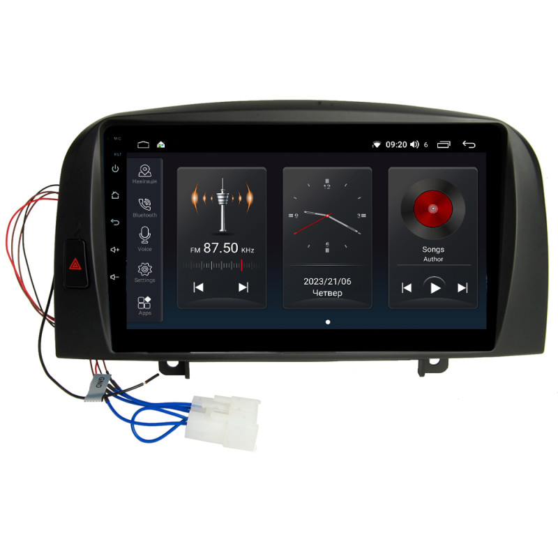 Android head unit Abyss Audio SP-9224 for Hyundai Sonata 2003-2009