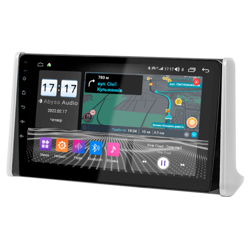 Android head unit Abyss Audio QS-0138 for Toyota RAV4 XA50 2019+