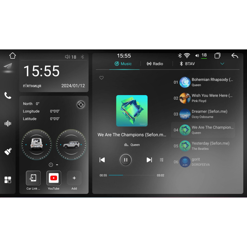 Android head unit Abyss Audio WR-9383 for Volkswagen Arteon / Atlas / Bora / Caravelle, Transporter (T6) / CC / Golf / Jetta / Passat / Polo / Teramont / Tiguan 2017+