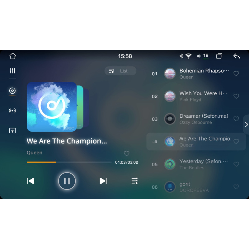 Android head unit Abyss Audio WR-9383 for Volkswagen Arteon / Atlas / Bora / Caravelle, Transporter (T6) / CC / Golf / Jetta / Passat / Polo / Teramont / Tiguan 2017+