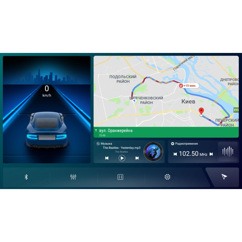 Android head unit Abyss Audio QX-9261 for Suzuki Ignis 2016+