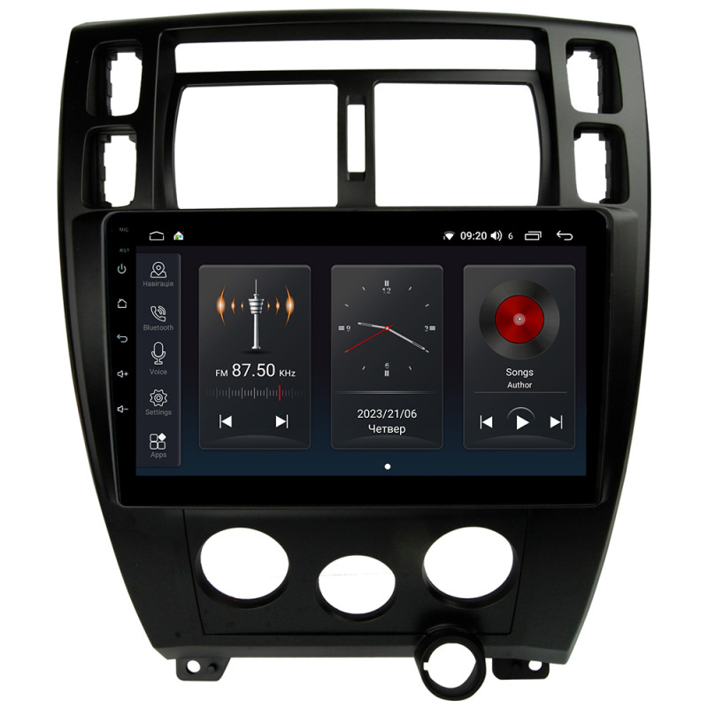 Oryginalna magnetofon Abyss Audio SP-0205 dla Hyundai Tucson (2004–2009).