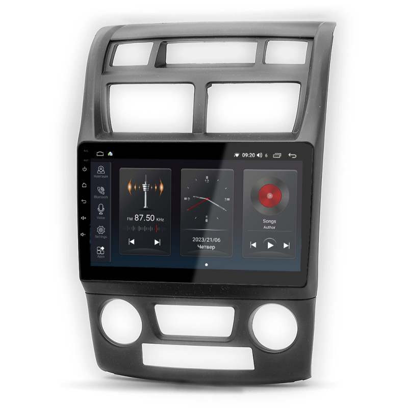 Android head unit Abyss Audio SP-9196 for KIA Sportage（Climate Control） 2004-2010