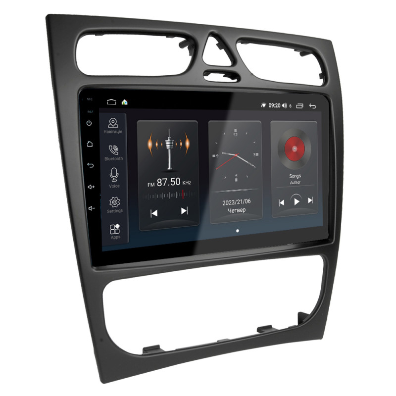 Android head unit Abyss Audio SP-9314 for Mercedes G-klasse (W463) 1998-2006