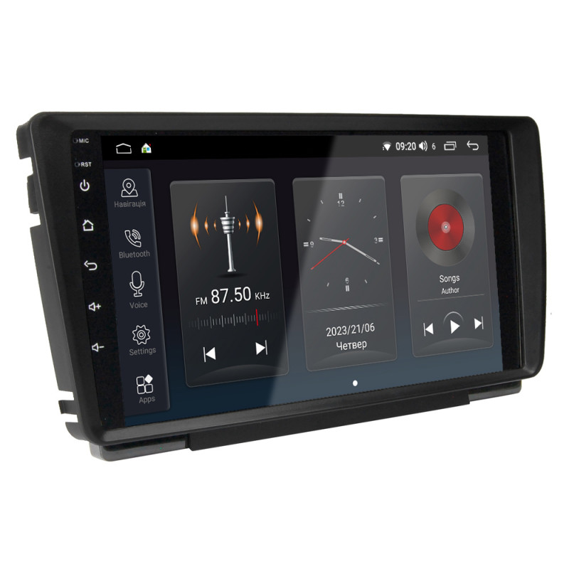 Android head unit Abyss Audio SP-9339 for Skoda Octavia / Yeti 2004-2013
