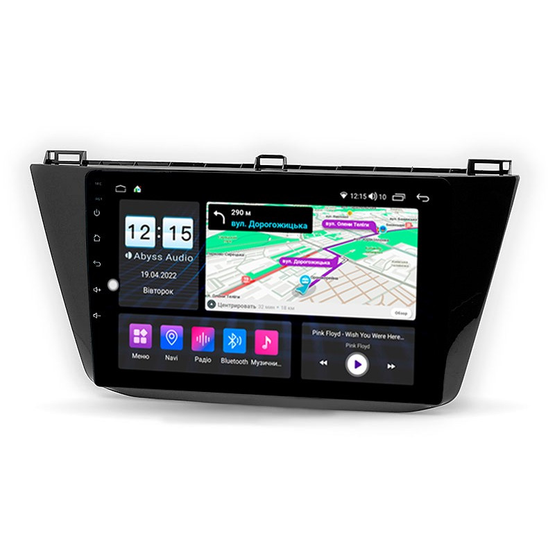 Android head unit Abyss Audio MP-0376 for Volkswagen Tiguan 2016+