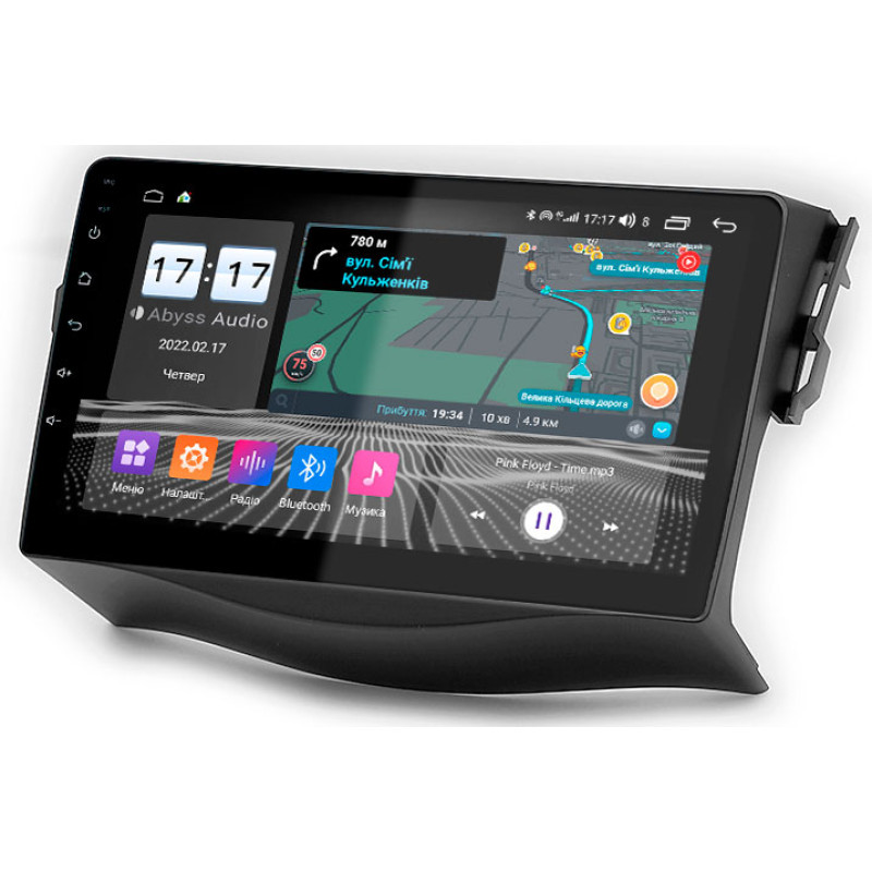 Android head unit Abyss Audio QS-9135 for Toyota RAV4 XA30 2006-2012