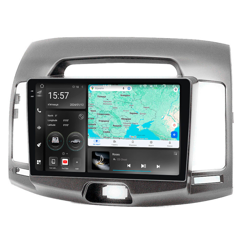 Android head unit Abyss Audio WR-9209 for Hyundai Elantra 2008-2010