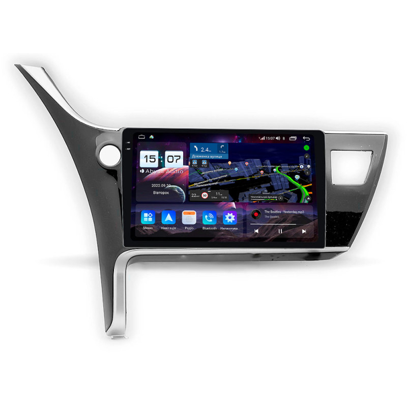 Štátní audio systém Abyss Audio QXR-0120 pro Toyota Corolla E180 (2016–2019)