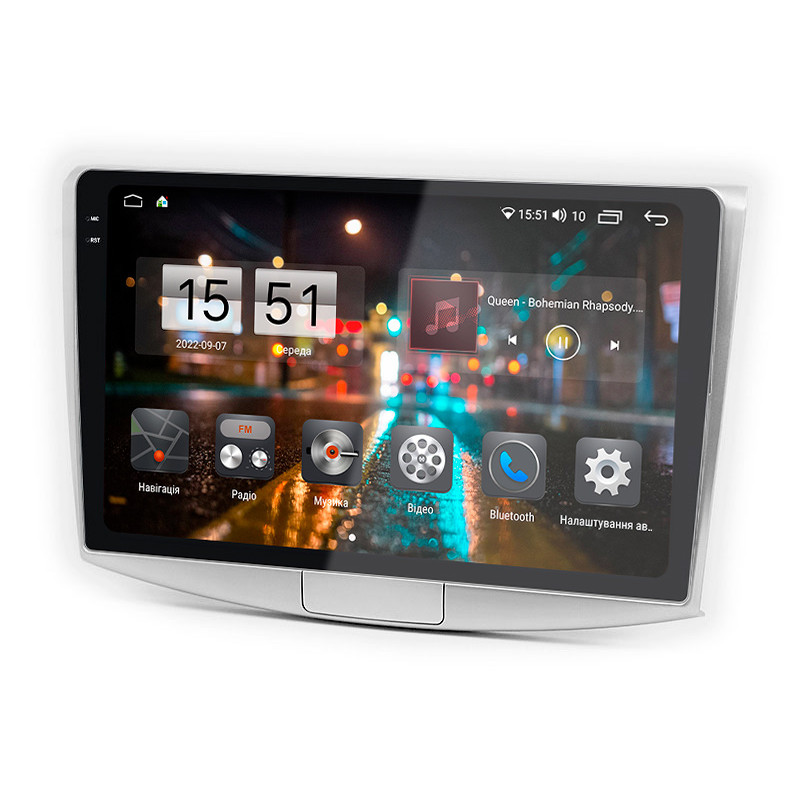 Android head unit Abyss Audio QXR-0109 for Volkswagen Passat B7 2012-2015