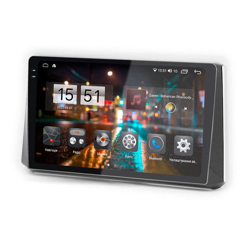 Android head unit Abyss Audio QXR-0369 for Toyota Corolla 2018+