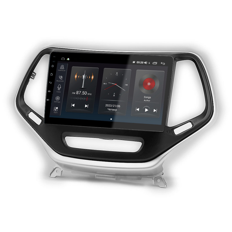 Android head unit Abyss Audio SP-0178 for Jeep CHEROKEE 2016+