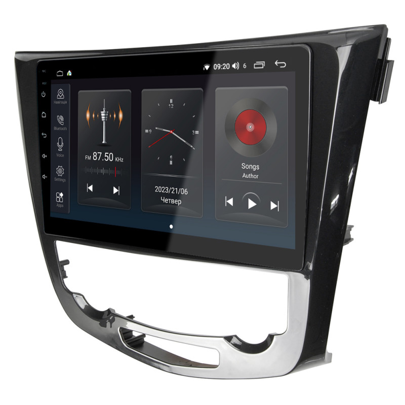 Android head unit Abyss Audio SP-0175 for Nissan QASHQAI 2012-2016
