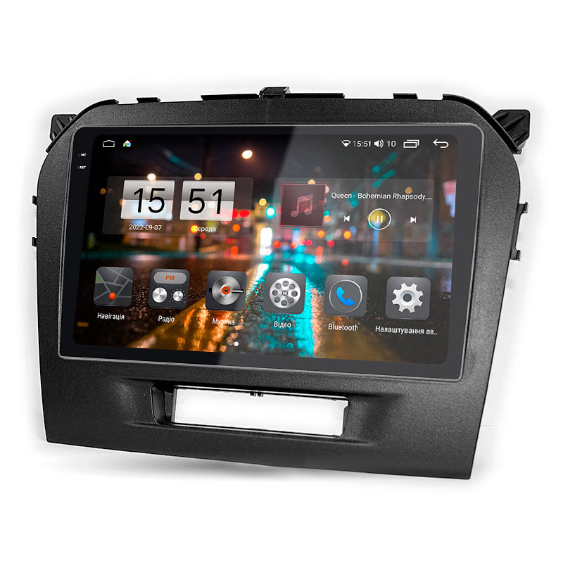 Android head unit Abyss Audio QXR-9256 for Suzuki Vitara 2016+