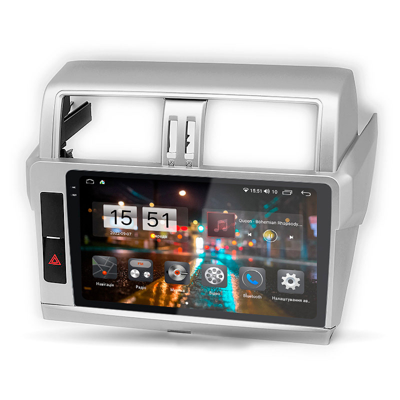 Štátní audio systém Abyss Audio QXR-0146 pro Toyota PRADO J150 (roky 2014–2016)