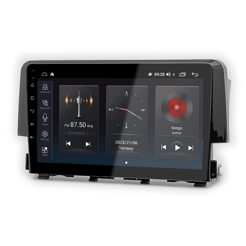 Android head unit Abyss Audio SP-9161 for Honda CIVIC 2016-2018