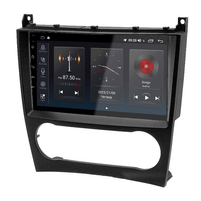 Android head unit Abyss Audio SP-9318 for Mercedes C-klasse (W203) 2004-2007