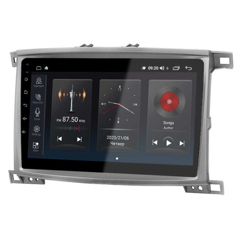 Android head unit Abyss Audio SP-0141 for Toyota LANDCRUISER 100 VX-R 2005+