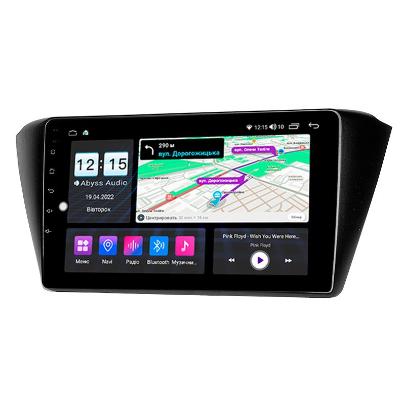Android head unit Abyss Audio MP-0118 for Skoda FABIA 2015+