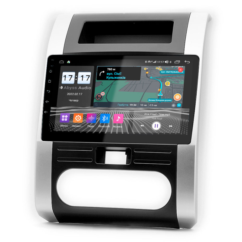 Android head unit Abyss Audio QS-0170 for Nissan X-TRAIL 2008-2012