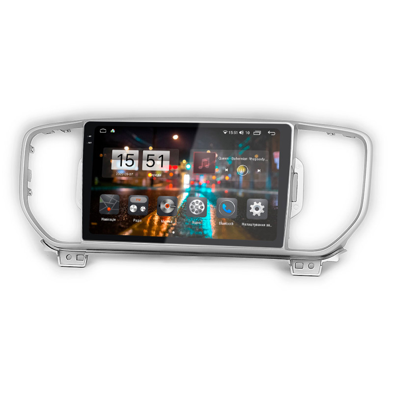 Android head unit Abyss Audio QXR-9190 for KIA SPORTAGE 2016-2018