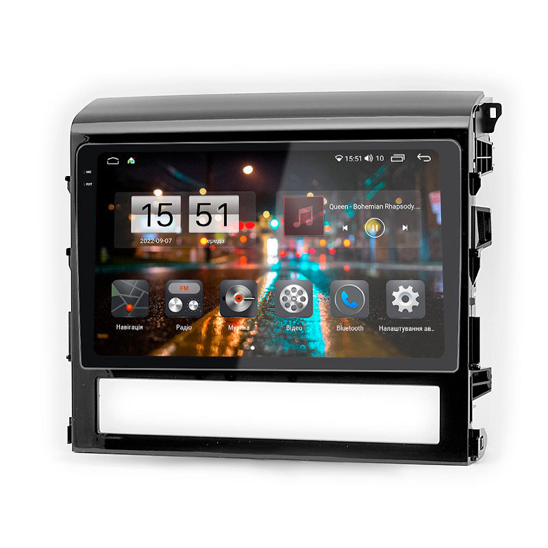 Android head unit Abyss Audio QXR-9143 for Toyota LANDCRUISER 200 2016+