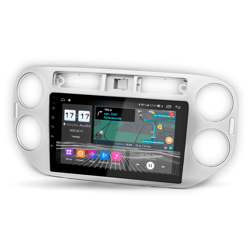 Android head unit Abyss Audio QX-9103 for Volkswagen Tiguan 2010-2016 2010-2016