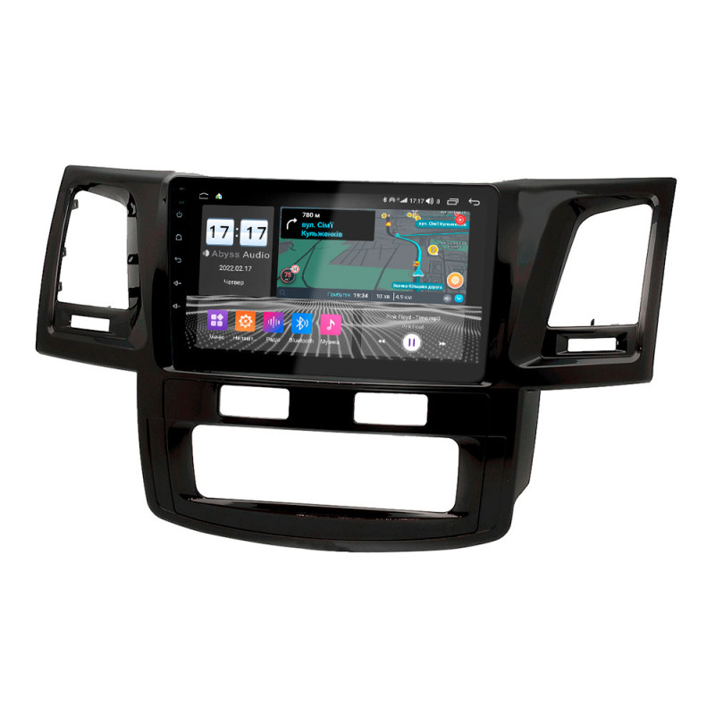 Android head unit Abyss Audio QS-9153 for Toyota Hilux (Climate Control) 2012-2015
