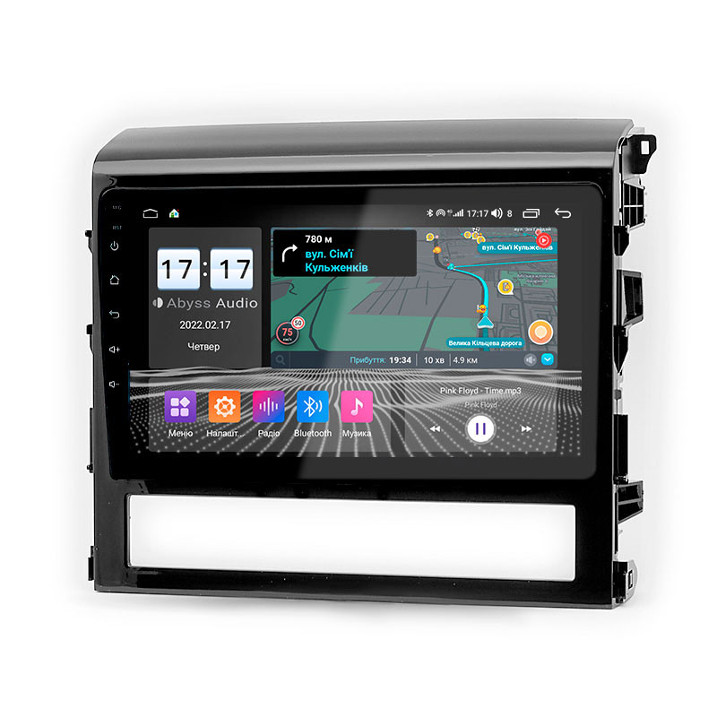 Štátní magnetofon Abyss Audio QS-9143 pro Toyota LAND CRUISER 200 (od roku 2016+)