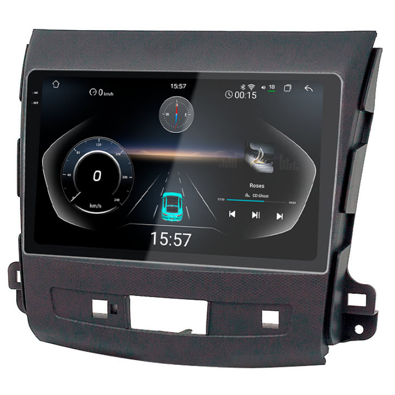 Android head unit Abyss Audio WR-9245 for Mitsubishi Outlander 2006-2012