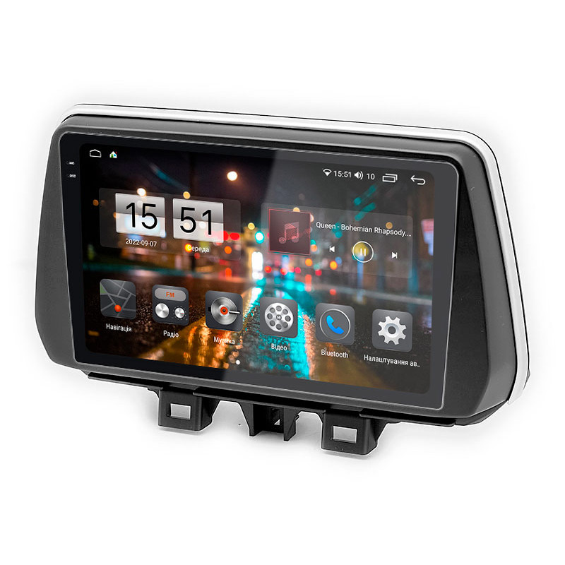 Android head unit Abyss Audio QXR-0206 for Hyundai TUCSON/IX35 2018+