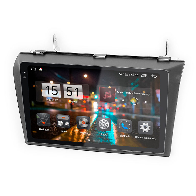 Android head unit Abyss Audio QXR-9225 for Mazda 3 2004-2009