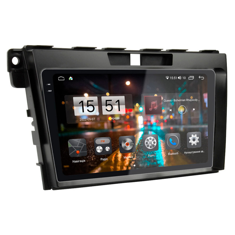 Android head unit Abyss Audio QXR-9229 for Mazda CX-7 2008-2015