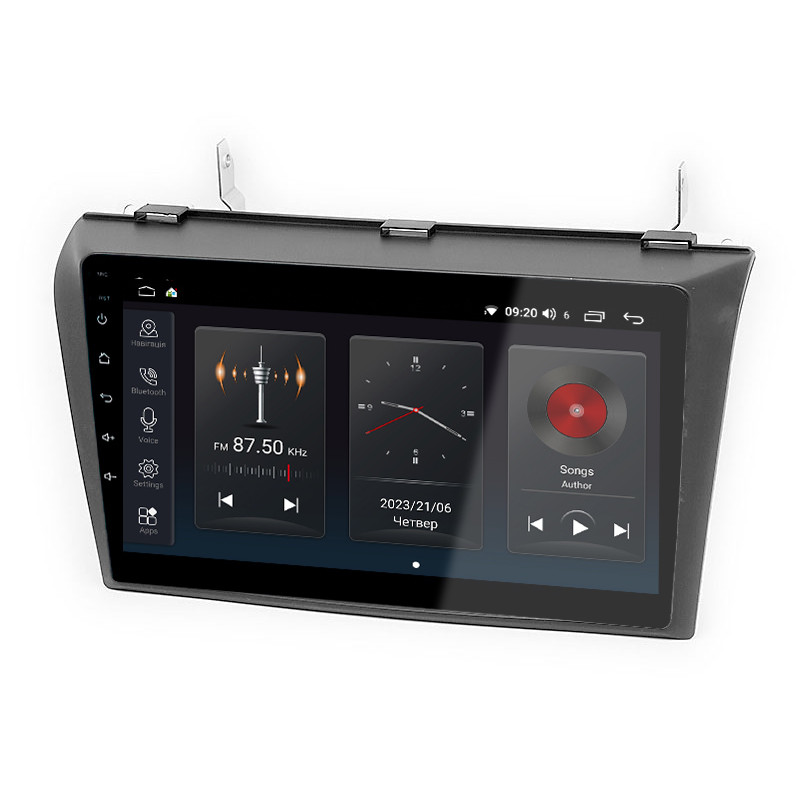 Android head unit Abyss Audio SP-9225 for Mazda 3 2004-2009