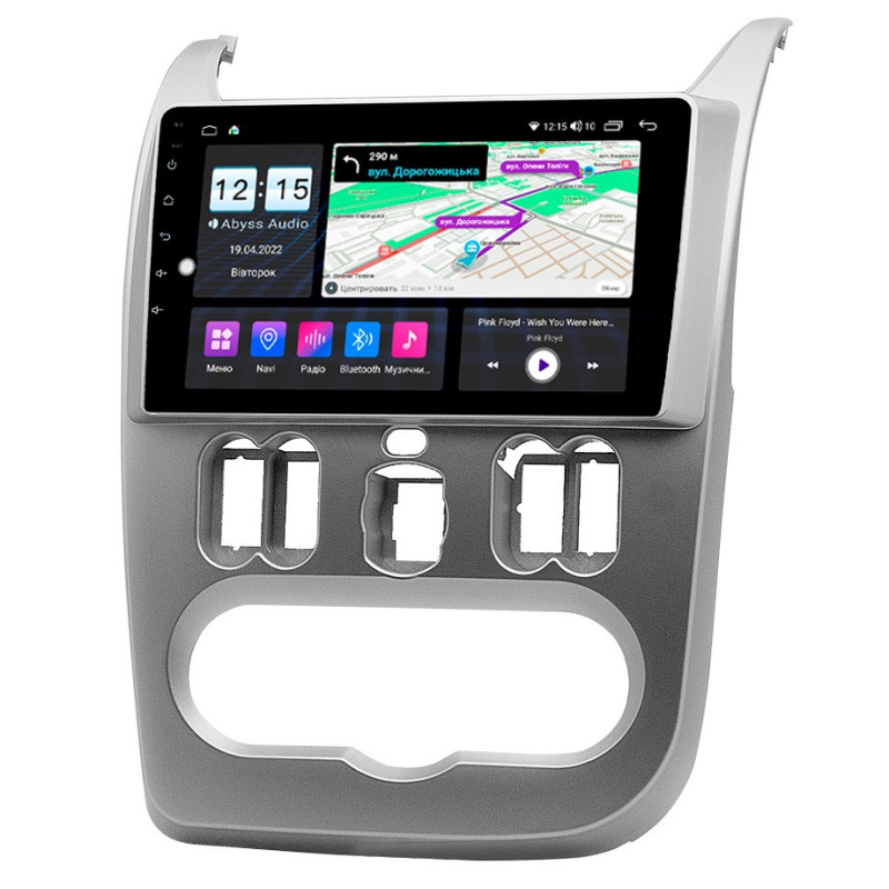 Android head unit Abyss Audio MP-9332 for Renault Logan / Sandero / Dokker 2012+