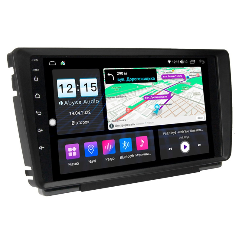 Android head unit Abyss Audio MP-0343 for Skoda Yeti 2009-2017