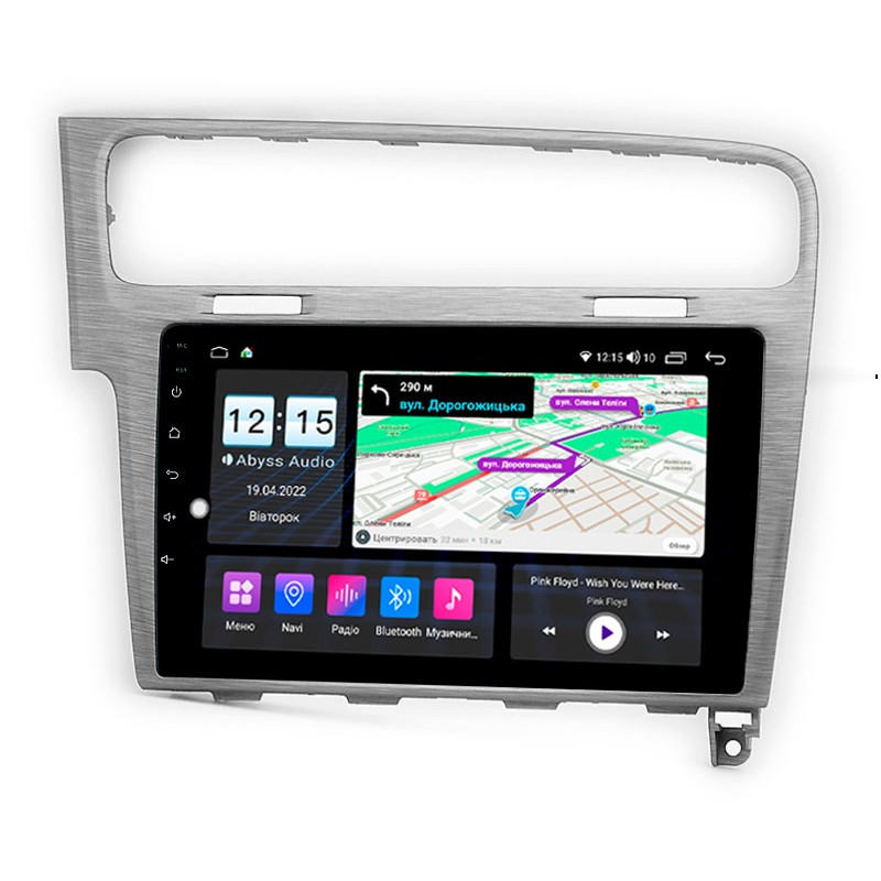 Štátní audio systém Abyss Audio MP-0105 pro Volkswagen Golf 7 (2013–2015) šedý