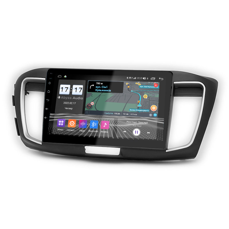 Android head unit Abyss Audio QS-0168 for Honda ACCORD 8 2008-2015