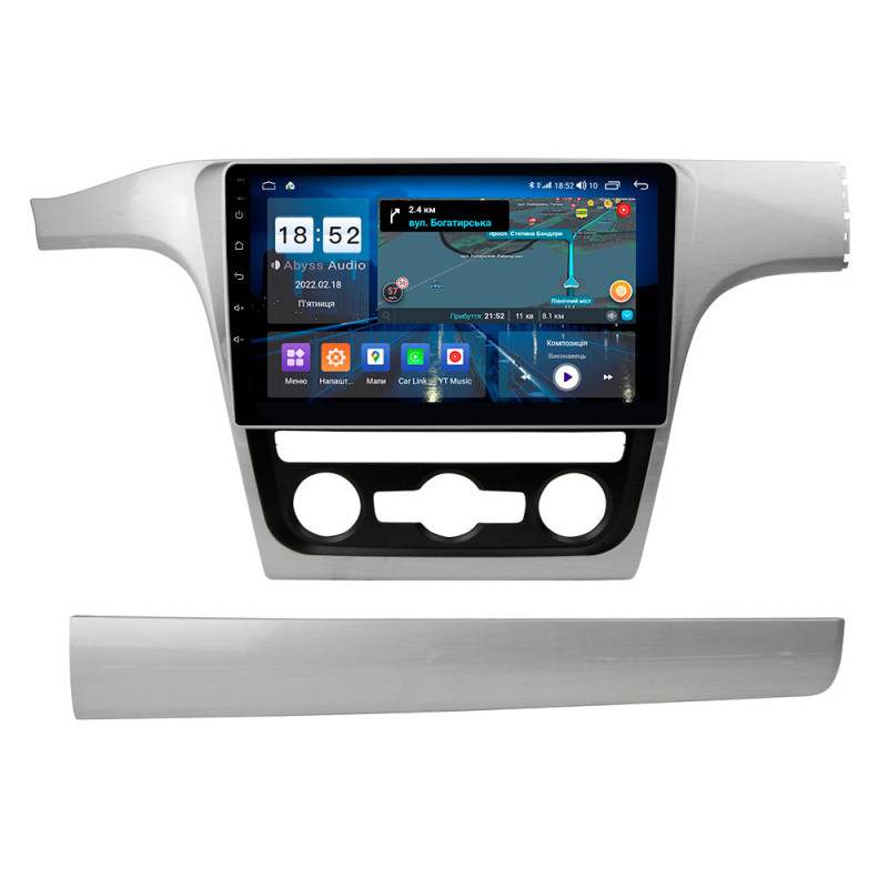 Android head unit Abyss Audio QX-9382 for Volkswagen Passat (NMS) 2011+