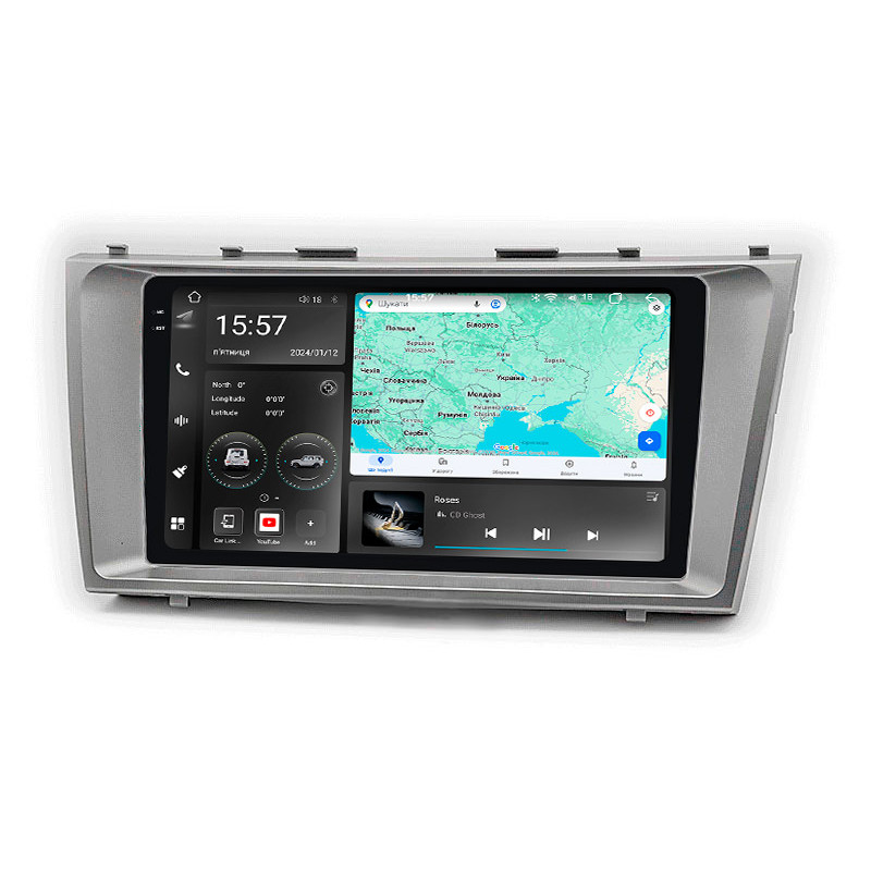 Android head unit Abyss Audio WR-9124 for Toyota Camry V40 2007-2011