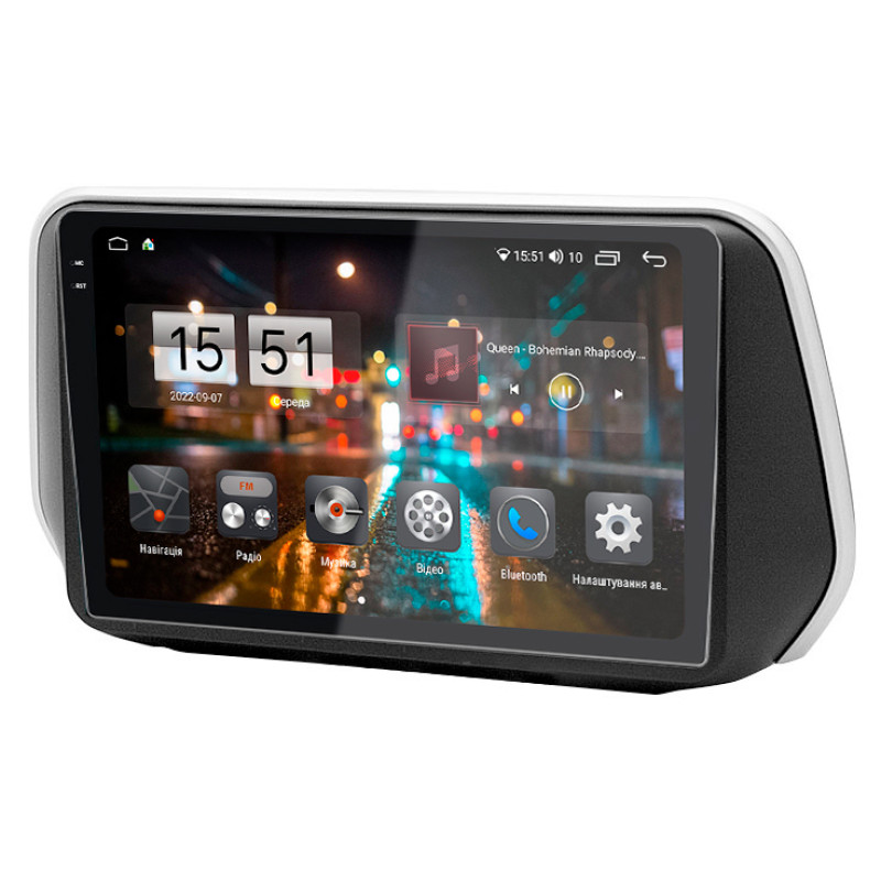 Android head unit Abyss Audio QXR-0221 for Hyundai Santa Fe 2018+