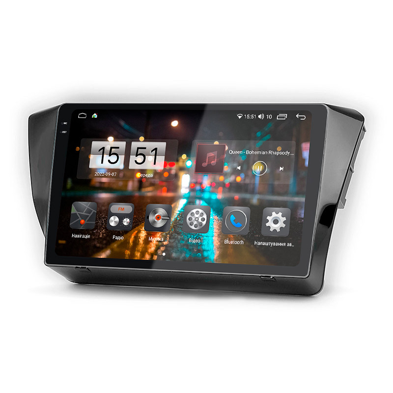 Android head unit Abyss Audio QXR-0112 for Skoda SUPERB 2016-2018