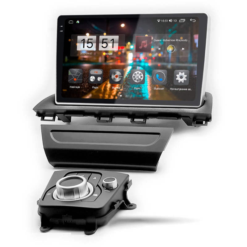 Android head unit Abyss Audio QXR-0226 for Mazda 3 2013-2016