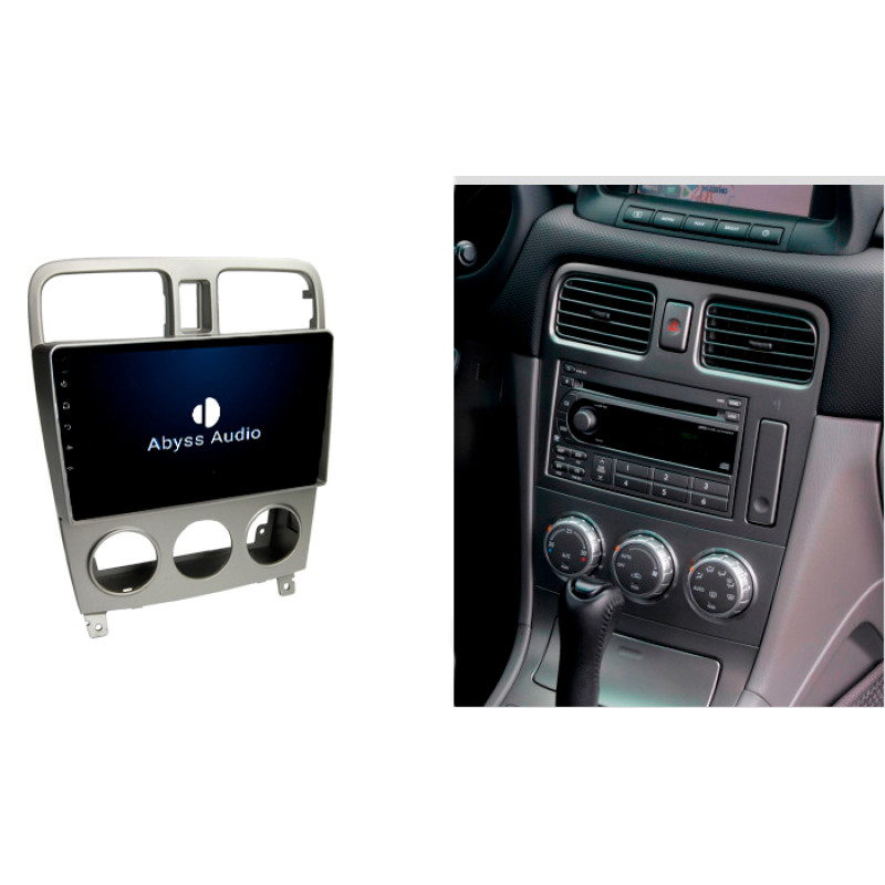 Android head unit Abyss Audio QXR-9351 for Subaru Forester 2002-2008