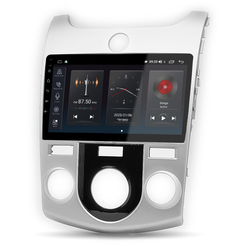 Android head unit Abyss Audio SP-9195 for KIA Cerato（Air Conditioning） 2008-2012