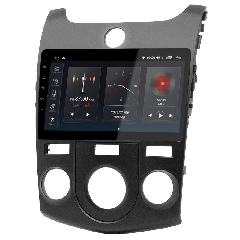 Android head unit Abyss Audio SP-9195 for KIA Cerato（Air Conditioning） 2008-2012
